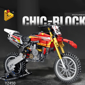Moto YZ450 compatible avec briques LEGO Technic