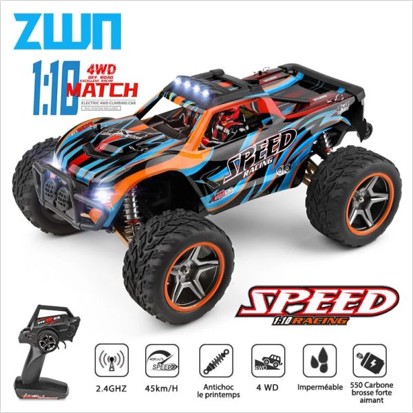Voiture Télécommandée tout terrain de course1/10