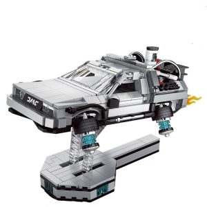 Back To The Future voiture compatible avec briques LEGO Technic