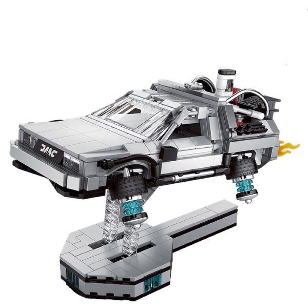 Back To The Future voiture compatible avec briques LEGO Technic