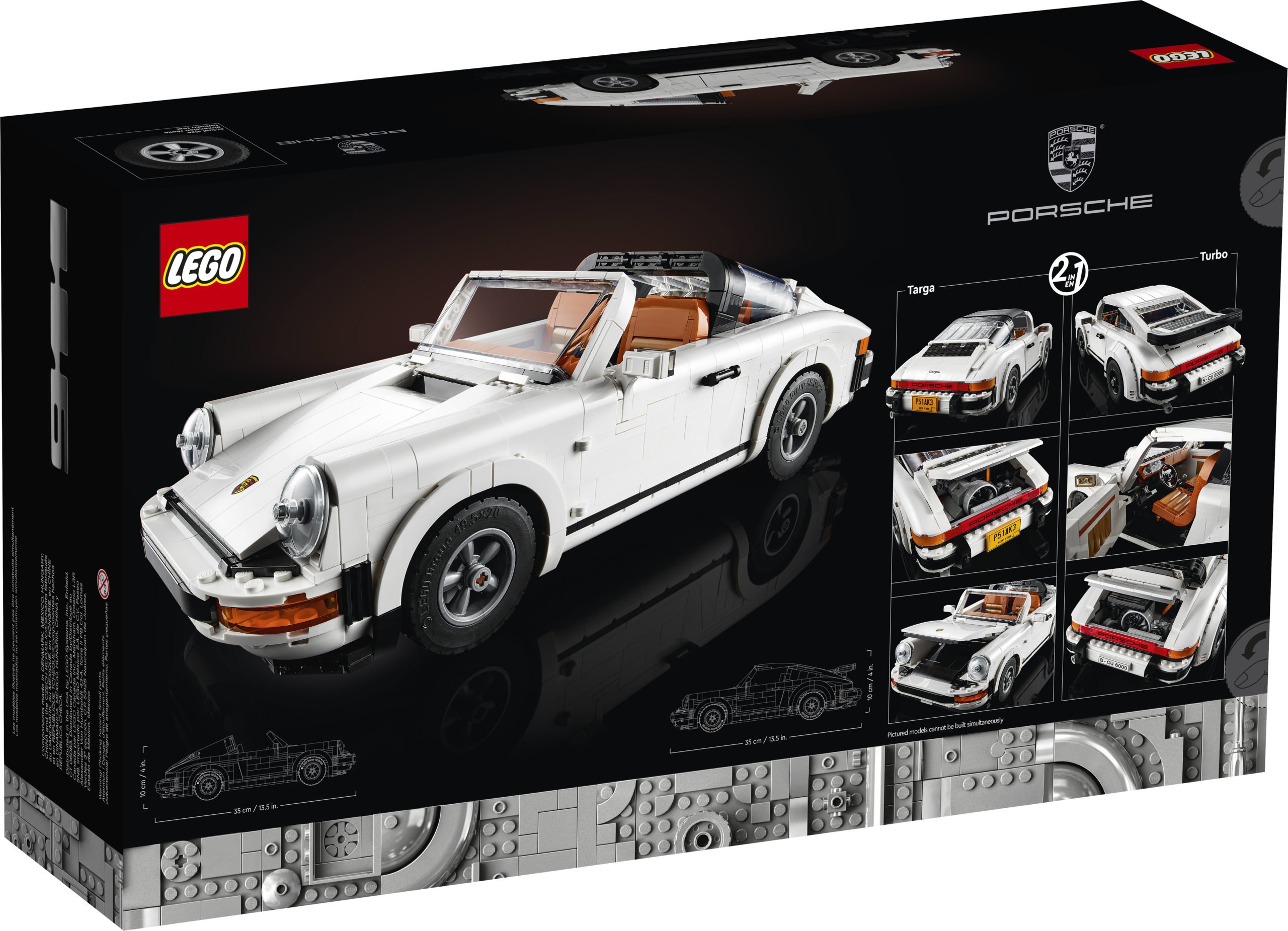 1970 Retro Porsche – Compatible avec briques LEGO Technic – Image 2