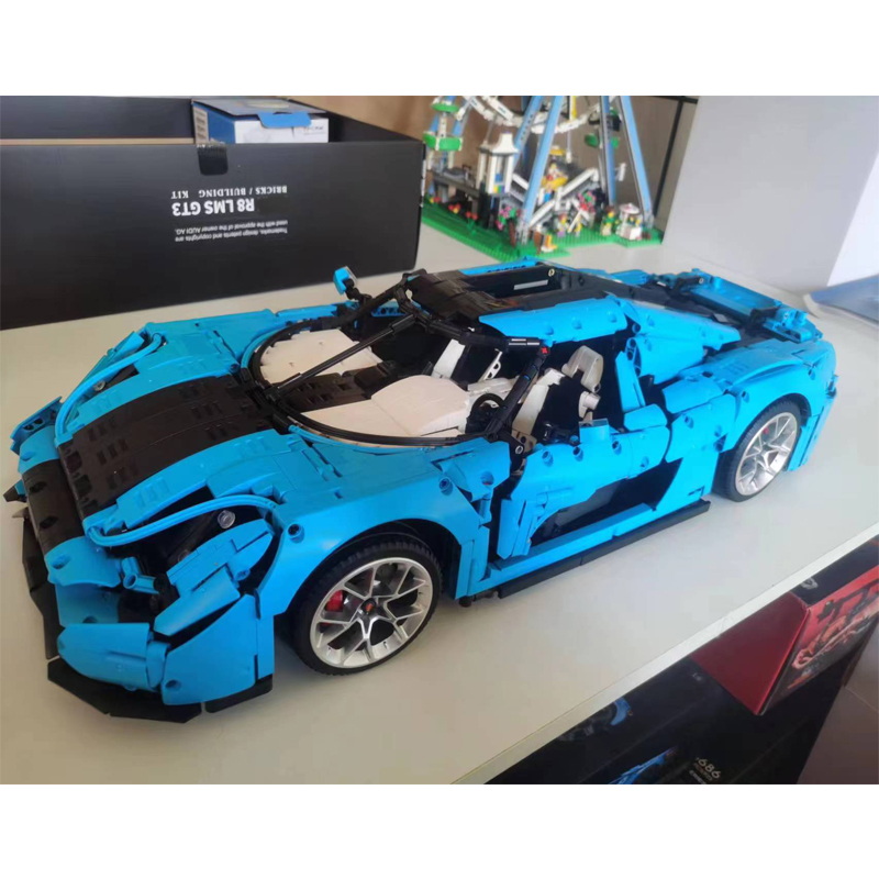 Voiture Blue Sports Car Regera - Compatible avec briques LEGO Technic – Image 5