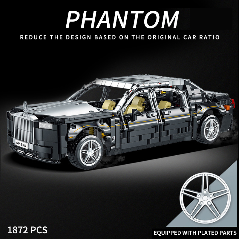 Rolls Royce Phantom V12 – Compatible avec briques LEGO Technic – Image 3