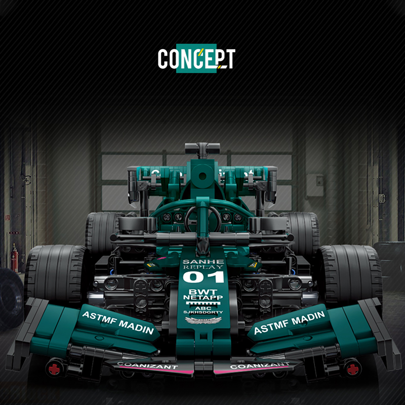 Blocs de construction Formula 1 verte – Image 2