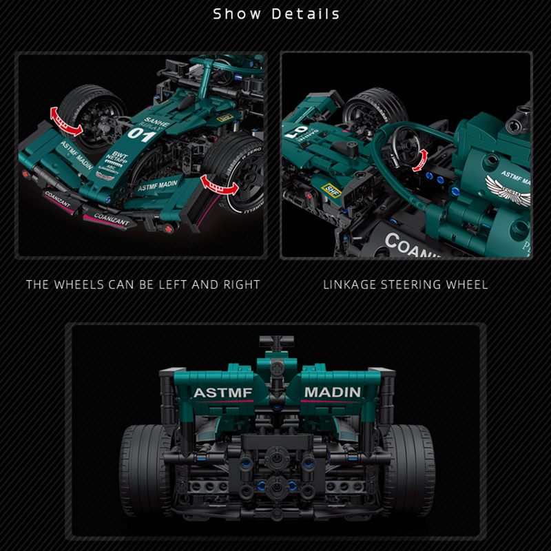 Blocs de construction Formula 1 verte – Image 4
