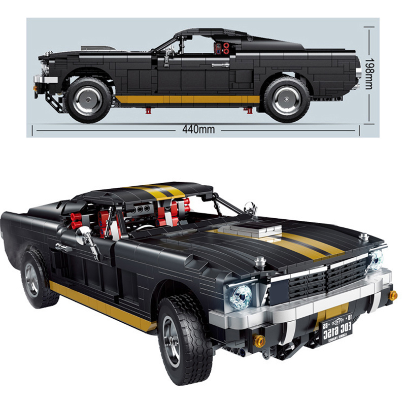 Lego Technic Voiture de Course Vintage – Image 3