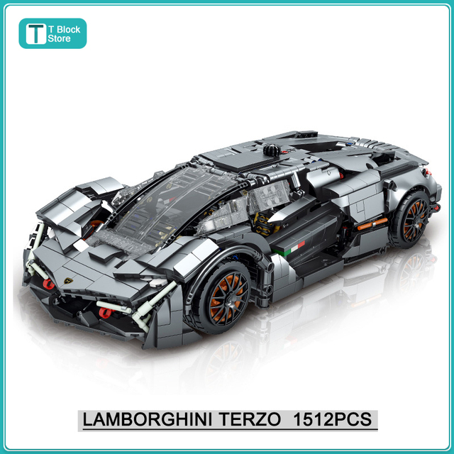 Lamborghini Terzo Millennio – Compatible avec briques LEGO Technic