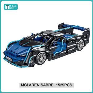 Mclaren Sabre bleue – Compatible avec briques LEGO Technic