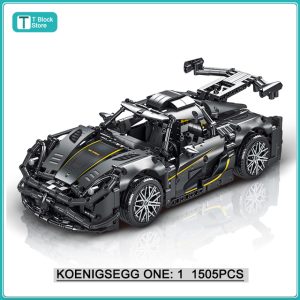 Koenigsegg One 1 – Compatible avec briques LEGO Technic