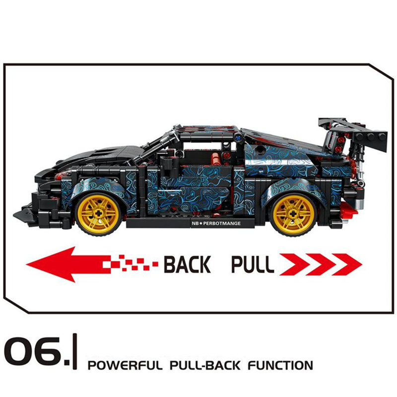 Racing Champions car – Compatible avec briques LEGO Technic – Image 3