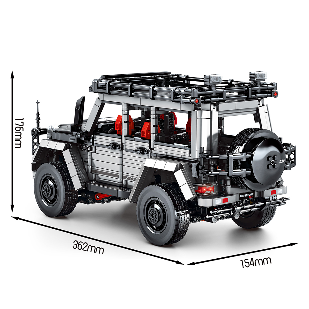 Voiture City G500 Compatible avec briques lego technic – Image 2