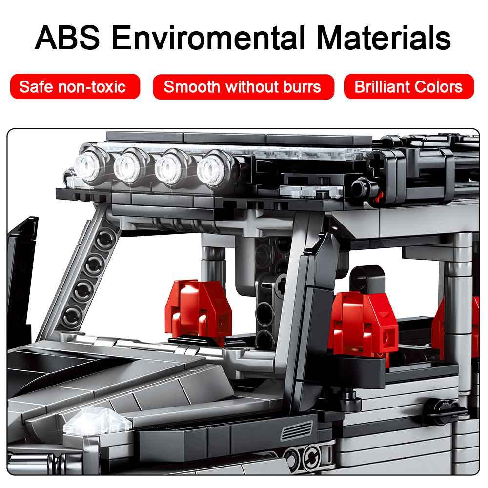 Voiture City G500 Compatible avec briques lego technic – Image 3