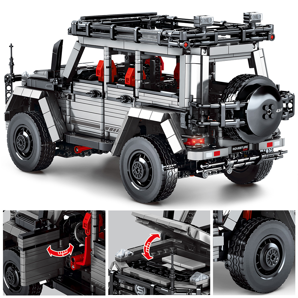 Voiture City G500 Compatible avec briques lego technic – Image 4