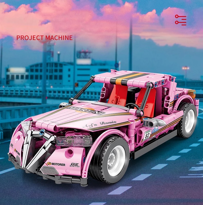 City Alfa Romeo – Compatible avec briques LEGO Technic – Image 2