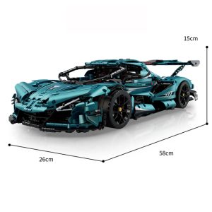 Voiture Apollo SportCar - Compatible avec briques LEGO Technic