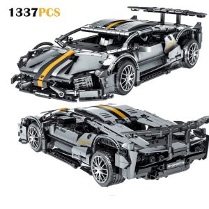 Lamborghini Black Compatible avec briques lego technic