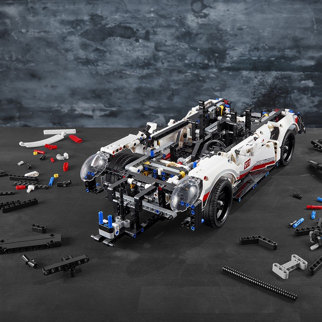 Porsche Turbo 911 RSR Compatible avec briques lego technic – Image 5