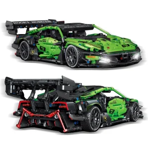 Voiture Super Speed Lamborghini - Compatible avec briques LEGO Technic