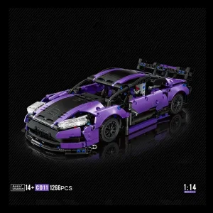 Aston Martin Vantage GT3 - Compatible avec briques LEGO Technic