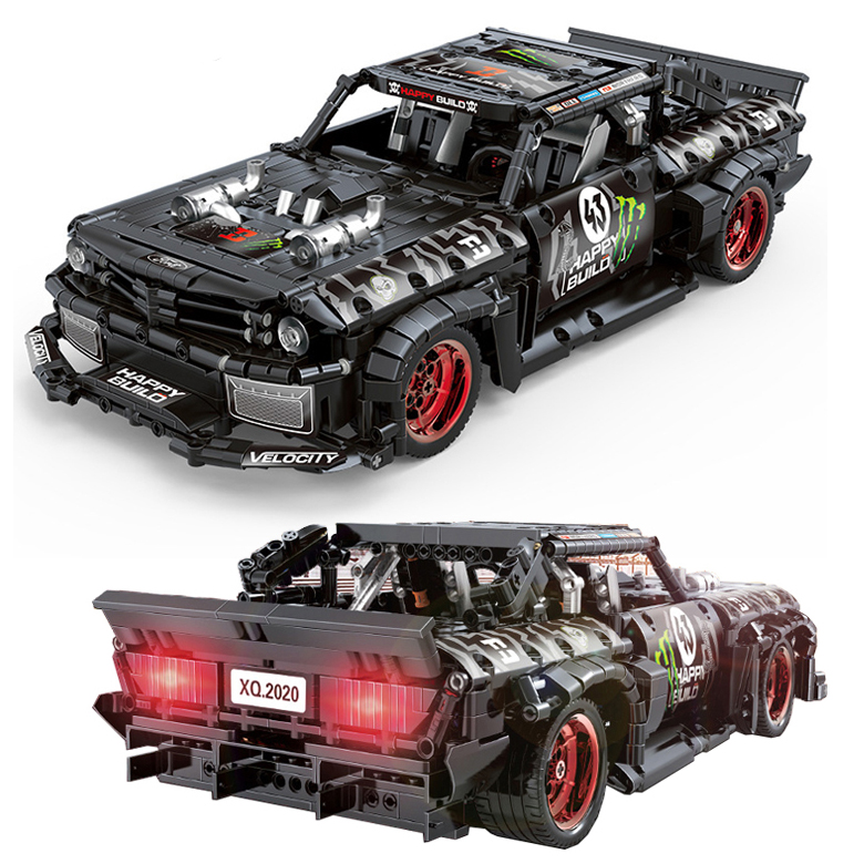 Mustang Velocity – Compatible avec briques LEGO Technic