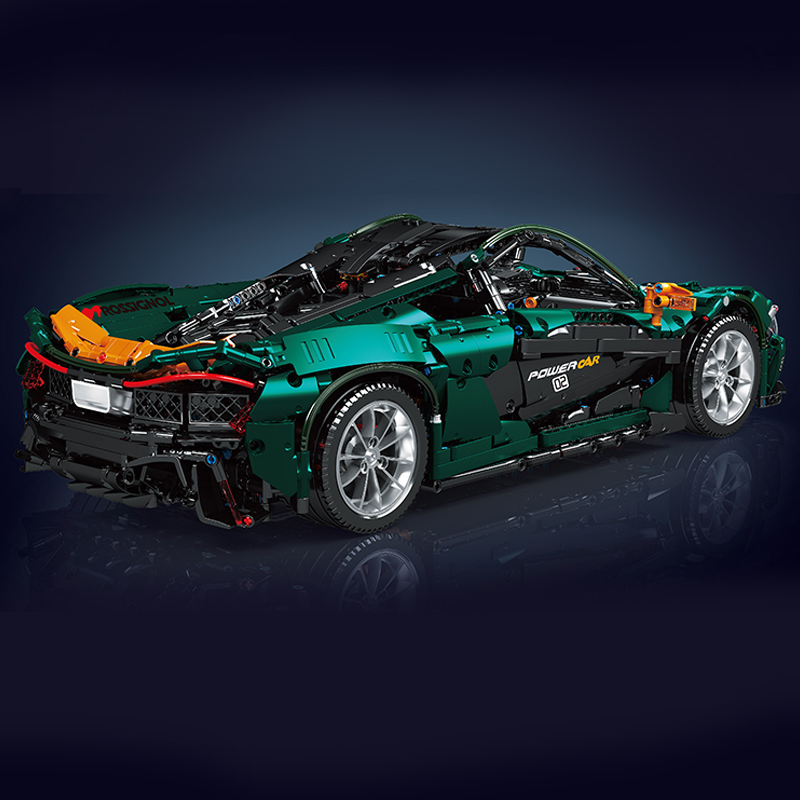 Voiture McLaren Voiture de course - Compatible avec briques LEGO Technic – Image 4