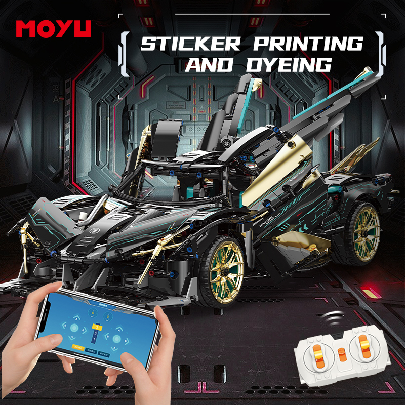 Voiture Apollo Super Racing Sports - Compatible avec briques LEGO Technic – Image 4