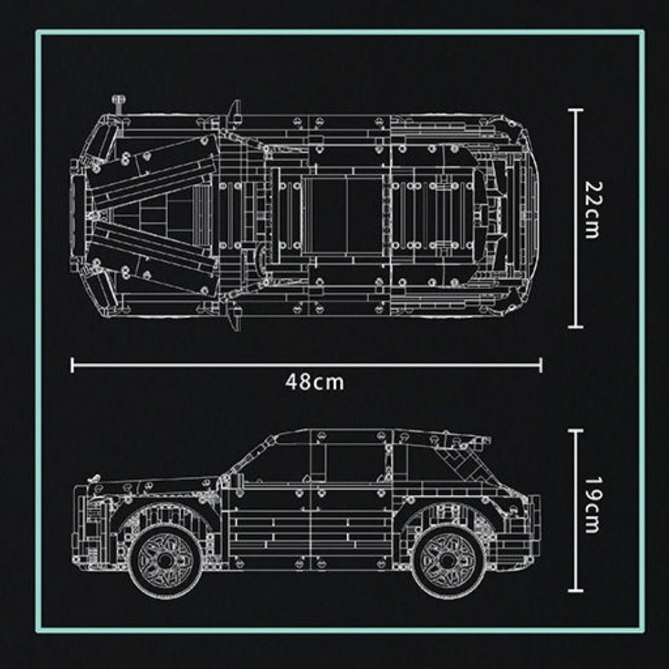 Rolls Royce Cullinan – Compatible avec briques LEGO Technic – Image 5