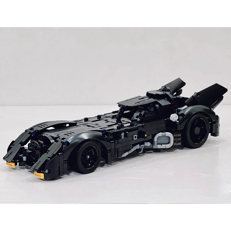 Super Heroes - Batmobile Joker Car Compatible avec briques lego technic – Image 2