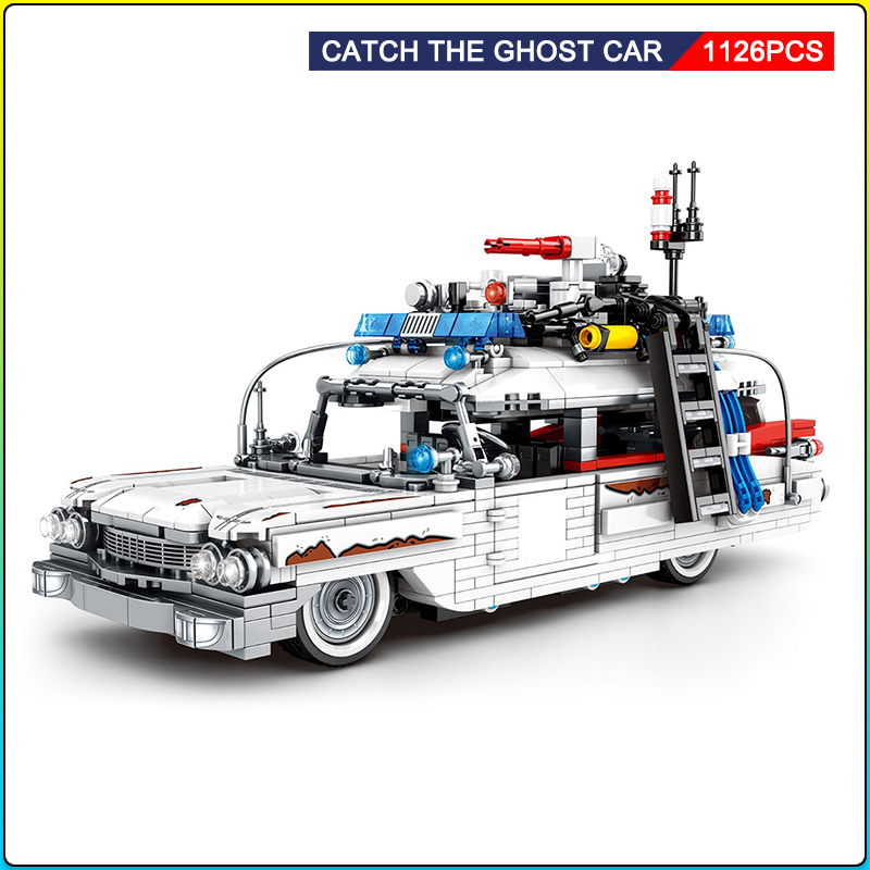 Catch The Ghost Car Compatible avec briques lego technic