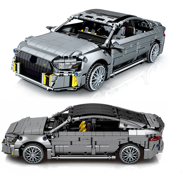2022 Grey Shadow Leopard EMPOW – Compatible avec briques LEGO Technic