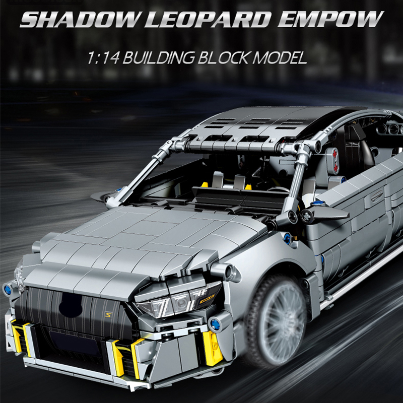 2022 Grey Shadow Leopard EMPOW – Compatible avec briques LEGO Technic – Image 2