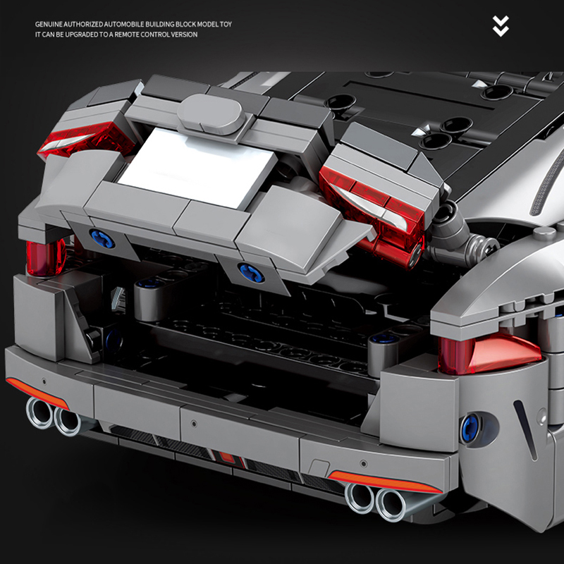 2022 Grey Shadow Leopard EMPOW – Compatible avec briques LEGO Technic – Image 3