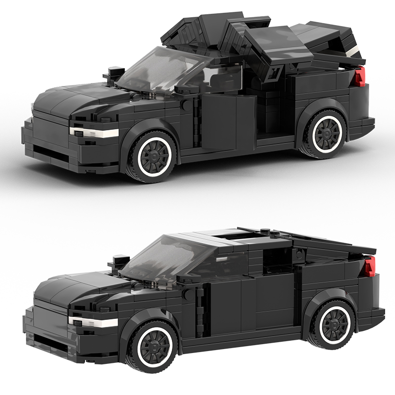 Tesla modèle X Noir Compatible avec briques lego technic