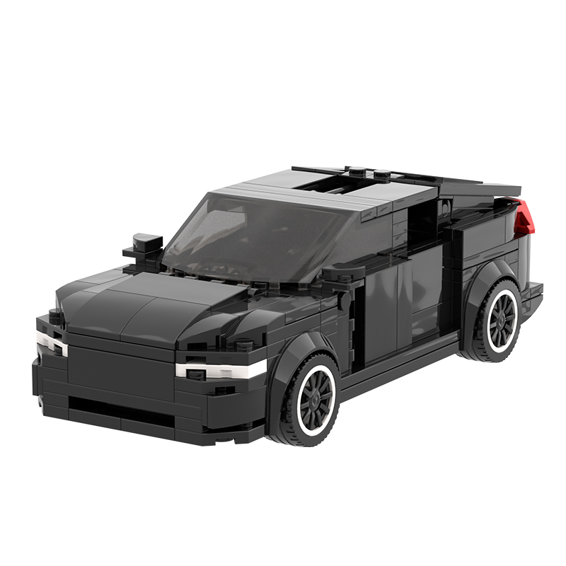 Tesla modèle X Noir Compatible avec briques lego technic – Image 2