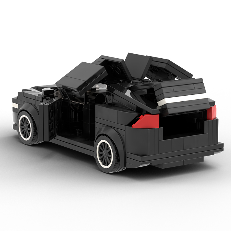 Tesla modèle X Noir Compatible avec briques lego technic – Image 3