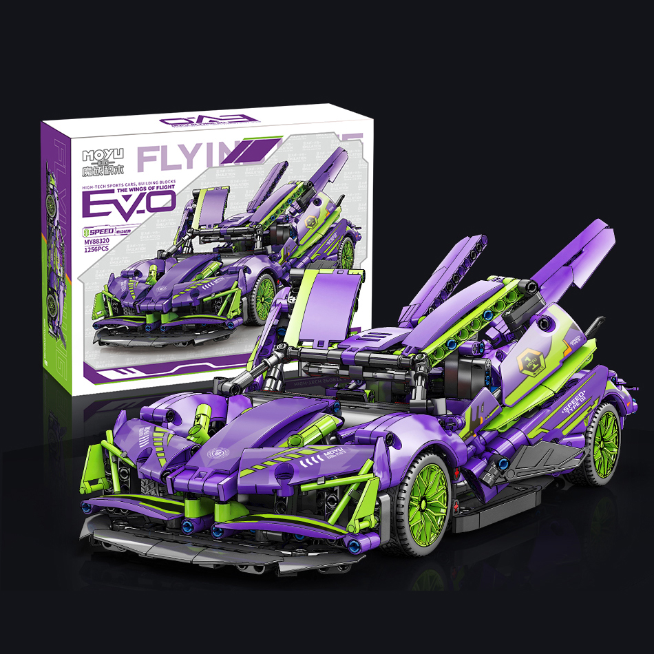 Sport Cars Tech de 1281PCS - Compatible avec briques LEGO Technic – Image 6