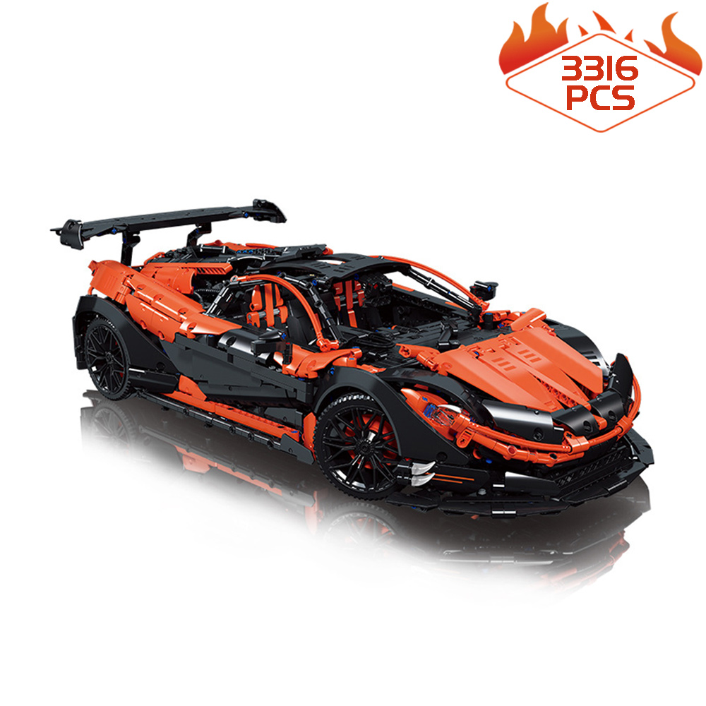Sport, Track Sports Car Orange 3316pcs - Compatible avec briques LEGO Technic – Image 6