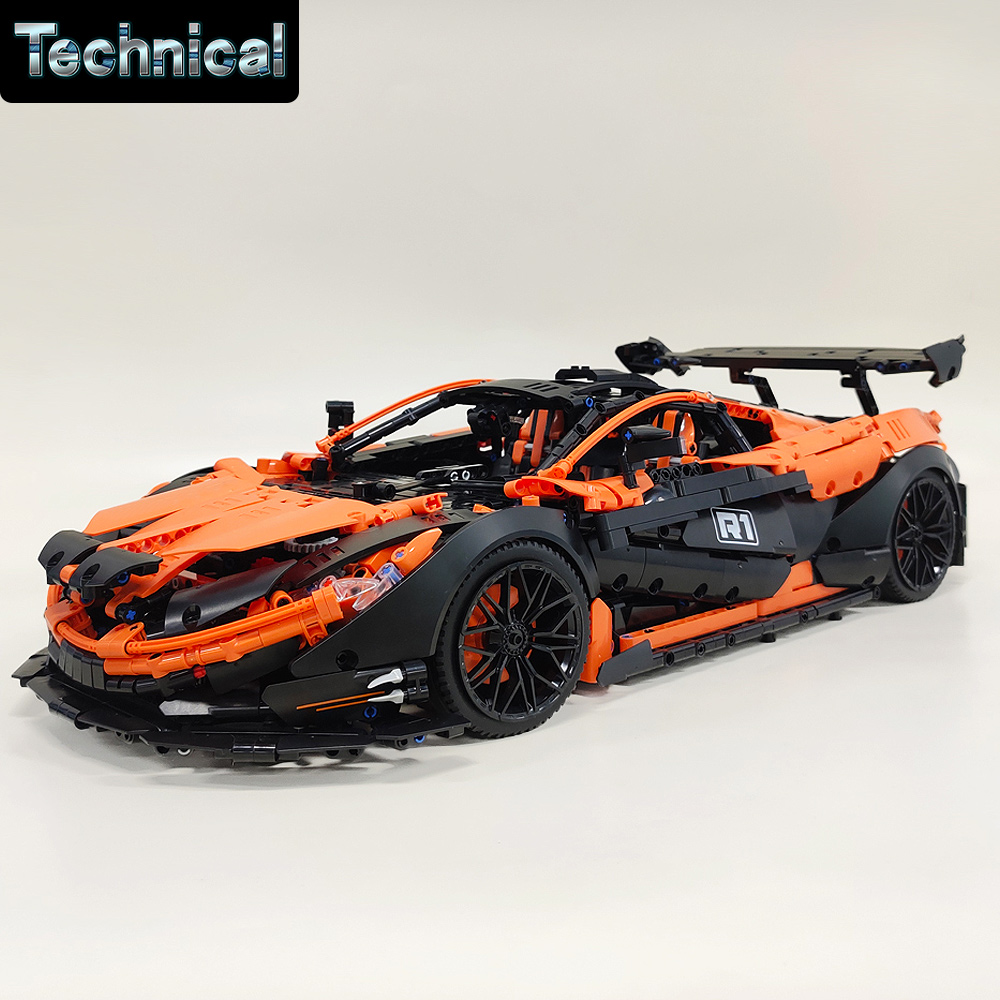 Sport, Track Sports Car Orange 3316pcs - Compatible avec briques LEGO Technic