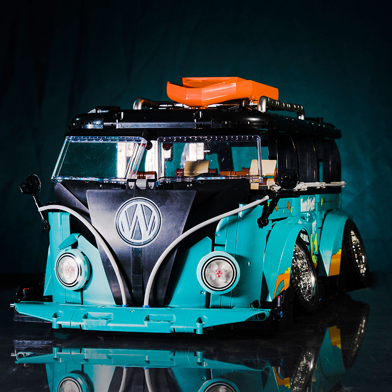 Véhicule de course Bus City Compatible avec briques lego technic – Image 5