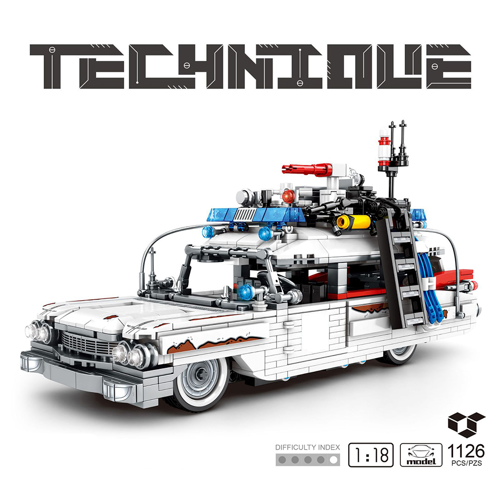 Catch The Ghost Car Compatible avec briques lego technic – Image 2