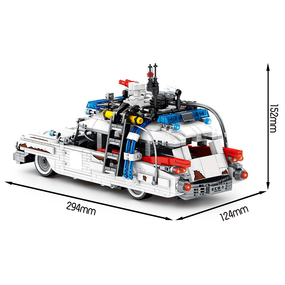 Catch The Ghost Car Compatible avec briques lego technic – Image 4