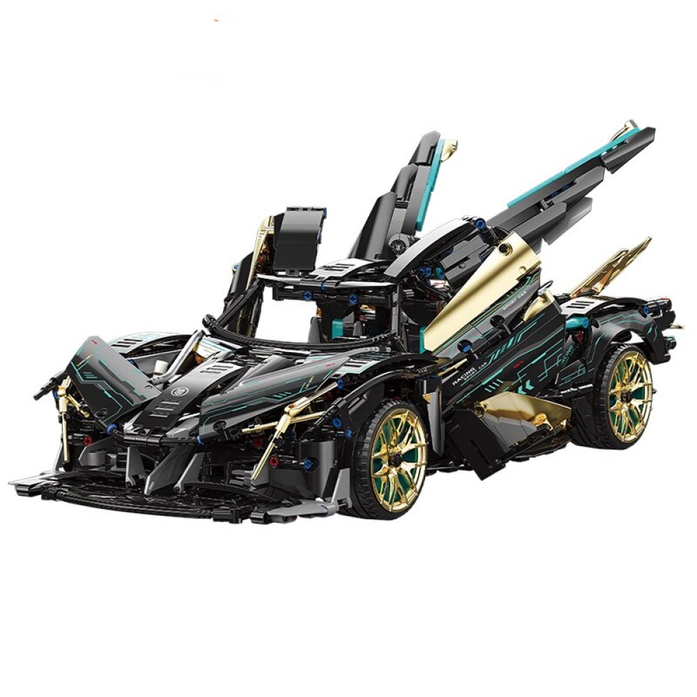 Voiture Apollo Super Racing Sports - Compatible avec briques LEGO Technic